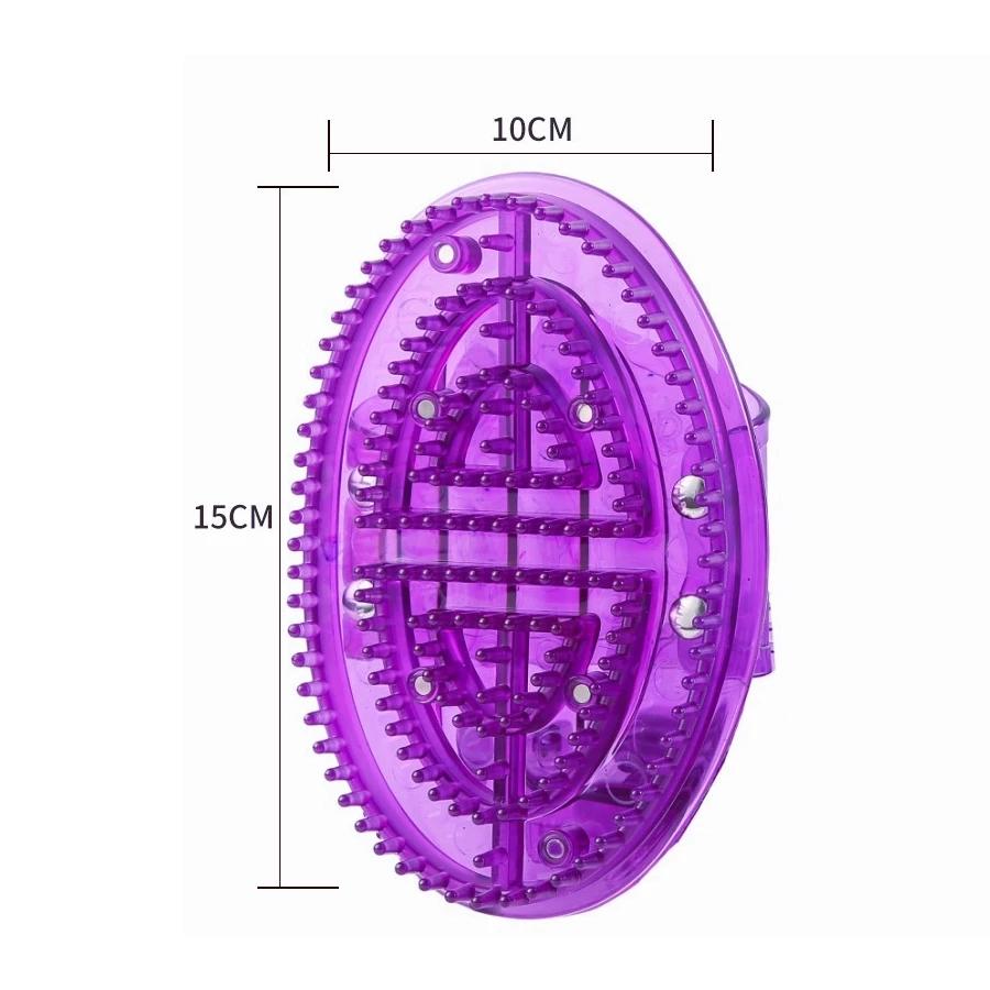 Meridian Slimming Brush Manual Massager Body Massage Back Leg Relaxation Handheld Slimming Belly Artifact Massage Tool 1pc