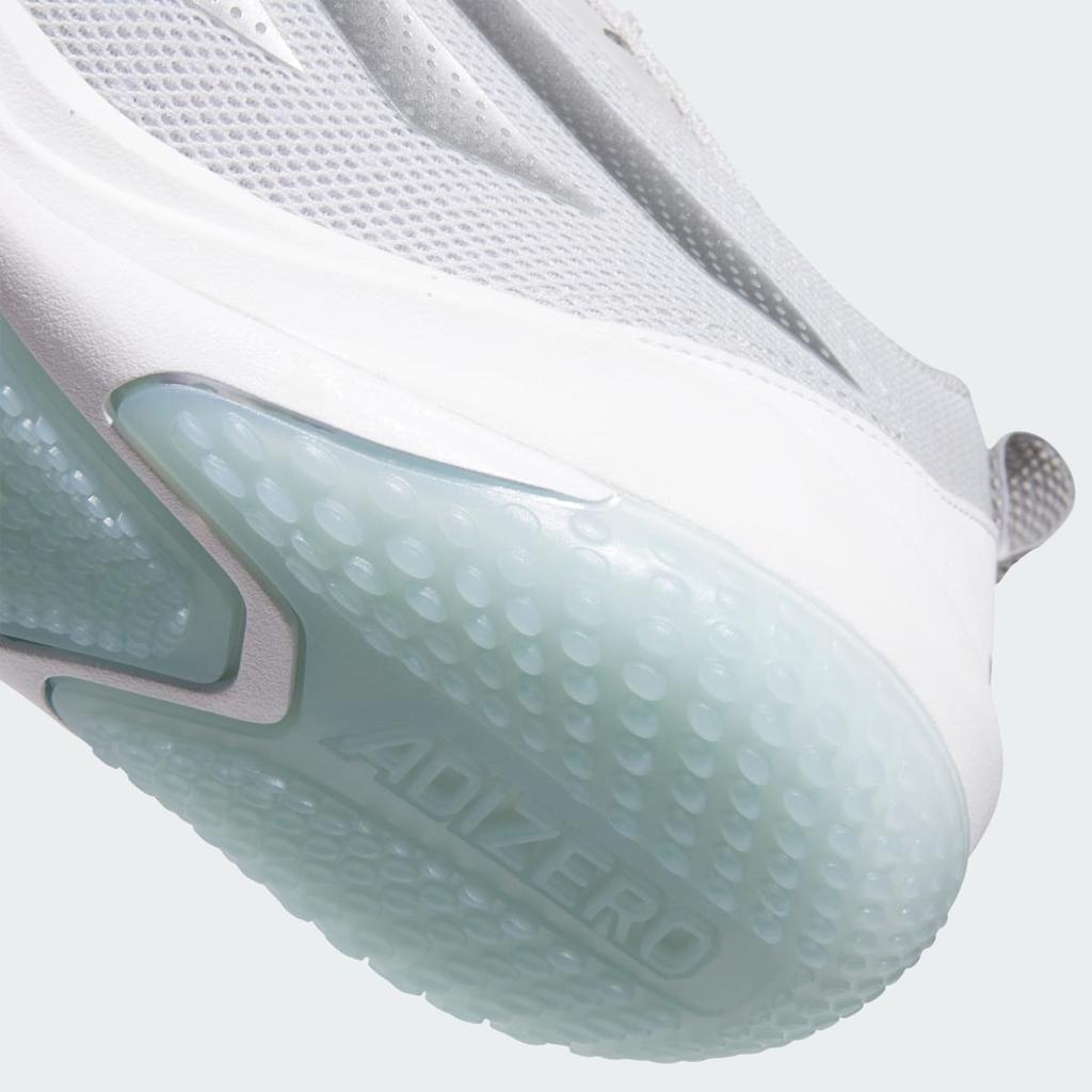 adidas Adizero Impact 2.0 Turf Shoes JH6744 Men's Performance Sports Shoes Team Light Grey / Silver Metallic / Cloud White