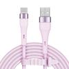 USB - USB Type-C Cable 1 m 15W Silicone Pink Kruger&Matz Basic