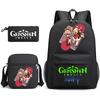 Yuanshen Backpack 3 Pieces/set Girls Boys Travel Shoulder Bag School Backpack