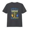Hanukkah Eye Catching Women s Summer Tops  T Shirt with Cool Print vintage Washed Stylish designer clothes Comfortable