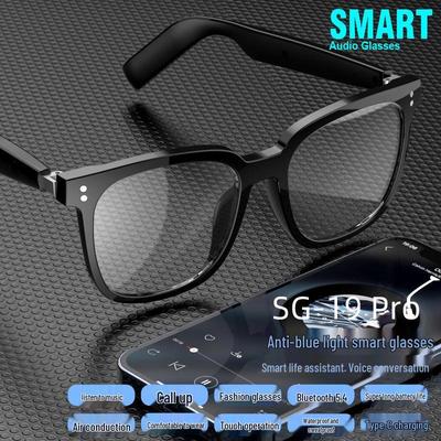 Occhiali da Sole Intelligenti Bluetooth SG19PRO: Occhiali Magnetici Polarizzati per Visione Notturna e Luce Blu