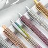Retractable Crystal Bling Pen Crystal Bling Luxury Pen Rhinestone Ballpoint Pen  Students Teachers