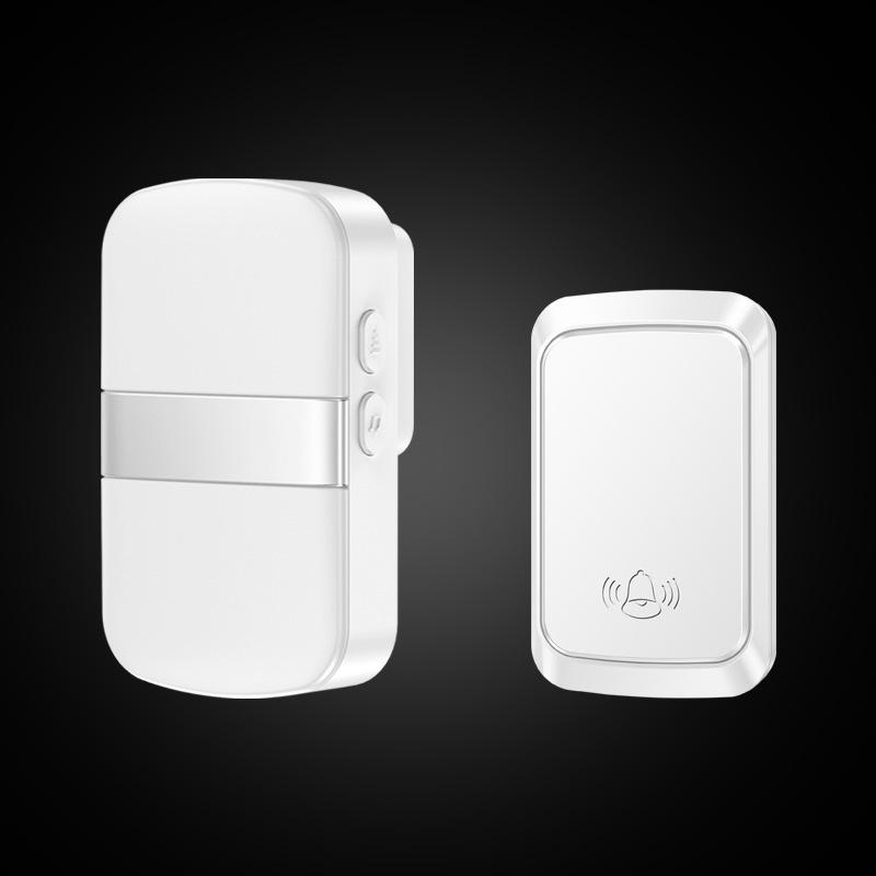 Kajia Si Wireless Self-Powered Doorbell - Long Range, Wall-Penetrating, Flashing, and Waterproof for Home Use.