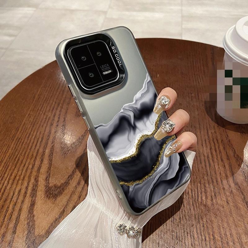 

Роскошный мраморный чехол для iPhone 16 Samsung A55 A35 A34 S24 FE Xiaomi Redmi Note 13 Pro 14C Huawei Honor противоударный бампер для телефона с защитой от царапин полное покрытие Samsung A54 5G