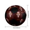 TAGLIA 5 Pallone da Calcio Torino FC Colorato Per Tutte le Età Cucito a Macchina PVC Pronto per la Competizione Resistente Alto Rimbalzo
