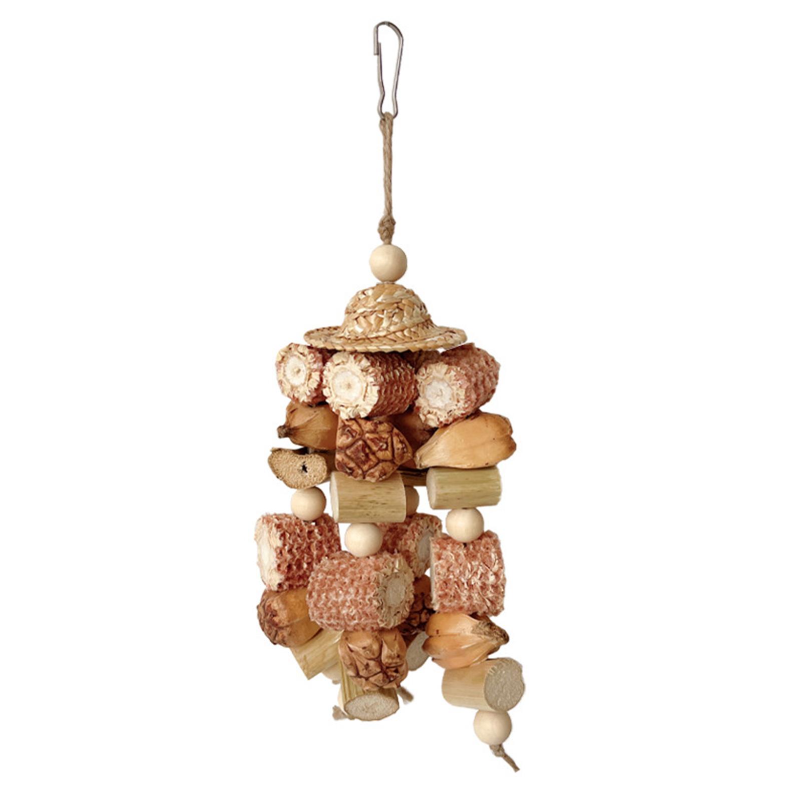 

Parrots Chew Toy Interactively Bird Playing Toy Bird Foraging Hanging Toy Small Parrot Entertainment