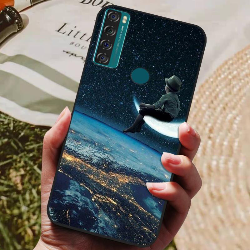 For TCL 20 SE Case Soft Silicone Phone Back Cover For TCL 20 SE TCL20SE TCL20 20SE Cases Coque for TCL 20SE  Fundas Bumper Shell