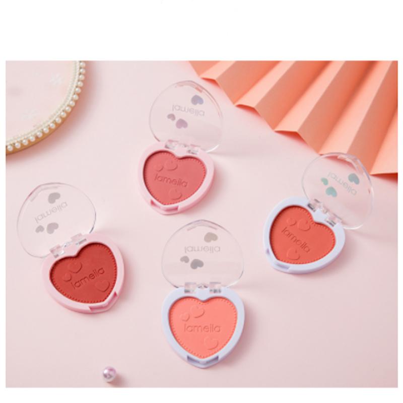 Soft Face Blusher Powder Cheek Rouge Nourishing Nude Makeup Brightening Complexion Repair