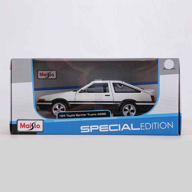 YVAZ6 Maisto 1:24 Toyota Sprinter Trueno AE86 Alloy Model Car