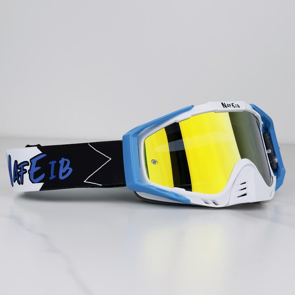 High Quality NAFEIB Motorcycle Goggles Motocross Racing Goggles Motorcycle Glasses Motocross Goggles Glasses Cycling Mtb Glasses