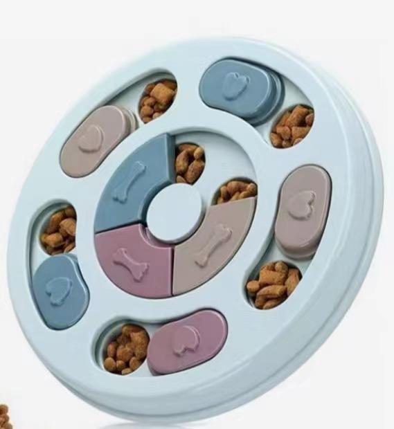 Новая интерактивная развивающая игрушка для собаки: Увлекательная и забавная кормовая головоломка