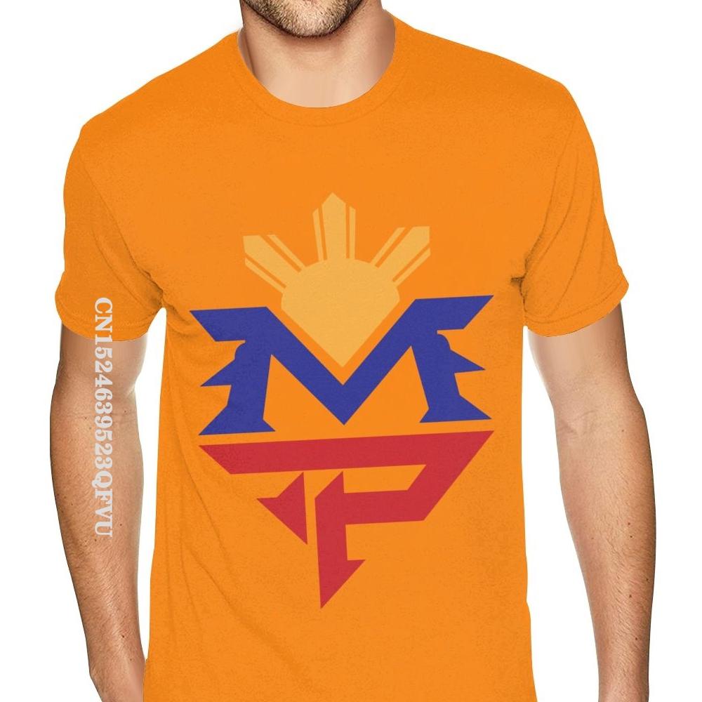 Boxer Manny Pacquiao MP Boxing Photo Tee Shirt Men Trendy Shirts Funny Mens T Shirts Cotton Tops & Tees Summer