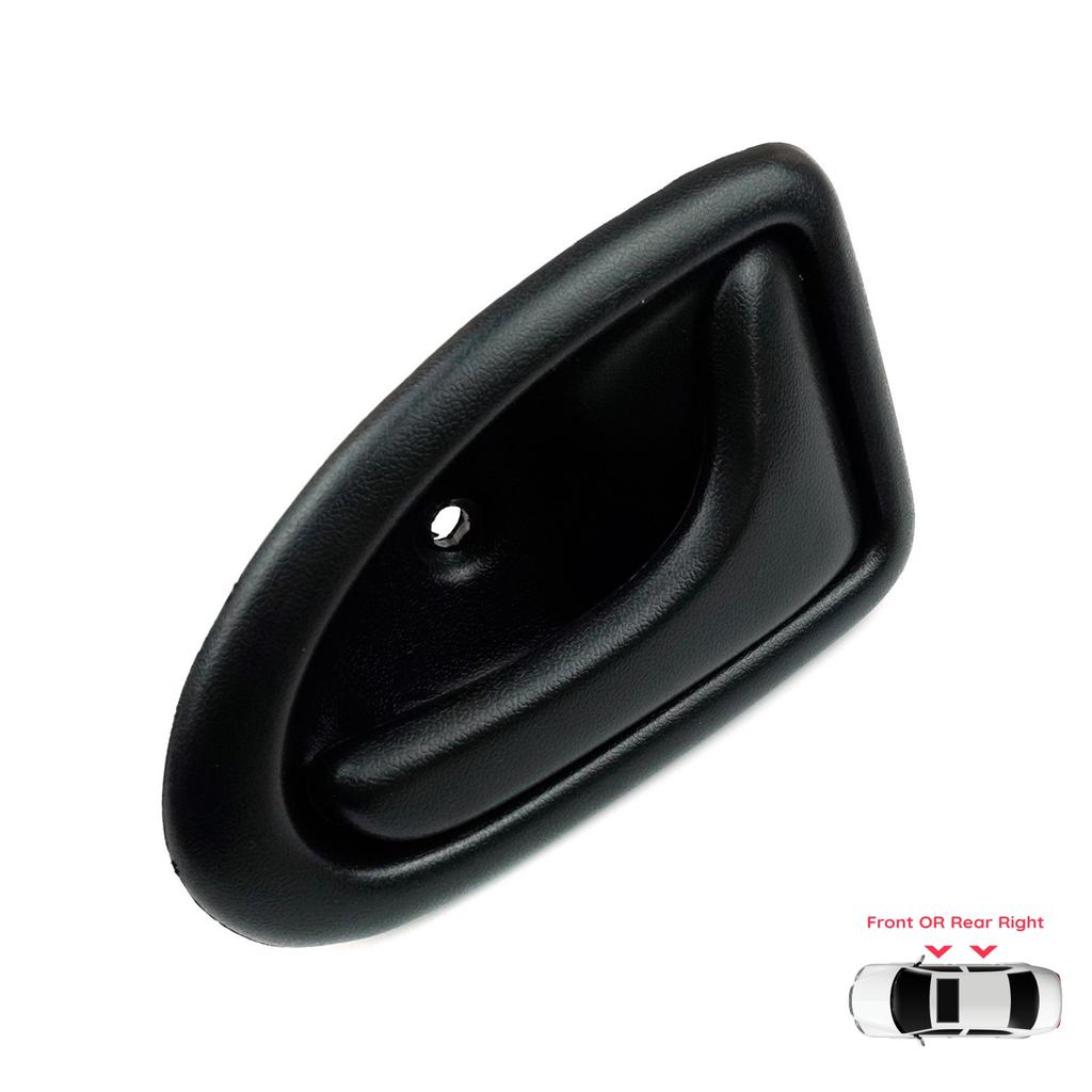 EDP78 Vnitřní klika dveří pravá černá pro Renault Clio Trafic Master 2 Scenic Megane Logan 1 Movano A Primastar 1 Daily 7700434717