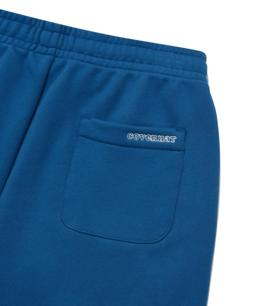 COVERNAT WOMAN Semi Bootcut Sweatpants Blue