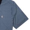VANBROUGH Mesh Span Print Half Sleeve Polo Shirt Bputg1270 Ny