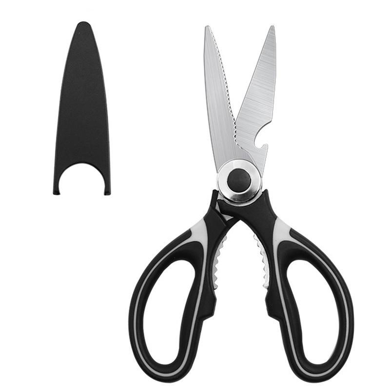 

10 ШТ. Многоцелевые ножницы-панда, щипцы для грецких орехов, кухонные ножницы, скребок для куриных костей, для чистки рыбной чешуи, из нержавеющей стали, бытовые