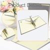 3D Aircraft Greeting Card DIY Paper Craft Multipurpose Fine Craftsmanship Accessory for Men and Kids