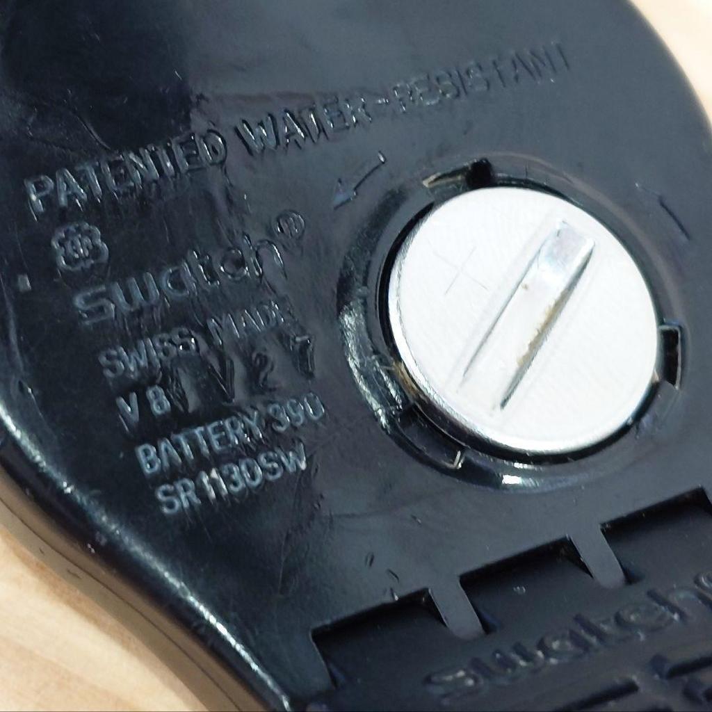 Used Swatch BLACK REBELSUOB70NewGentCase available