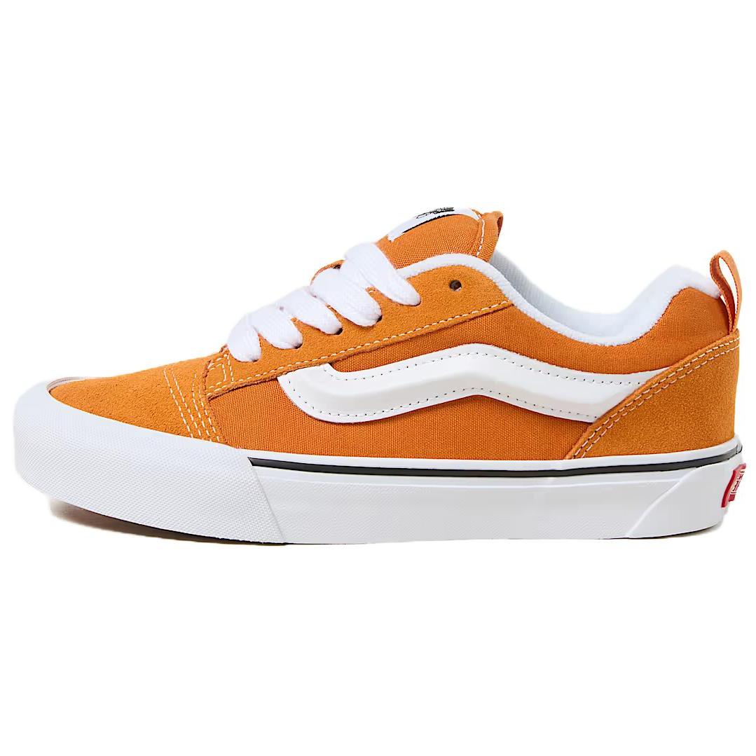 Vans Knu Skool Orange White Unisex VN000D6Z52K 36