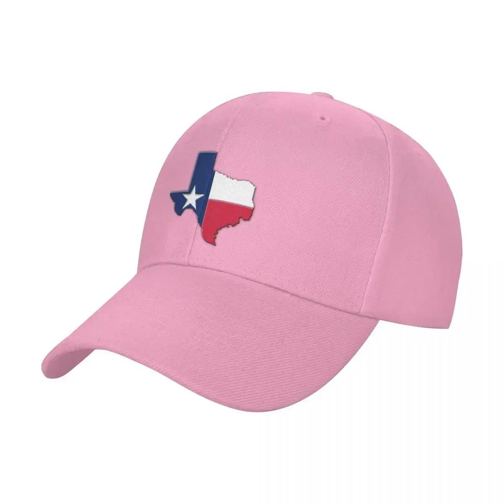 3D Texas State Map Baseball Cap Fishing Caps Unisex Ball Cap Beach Outing Unisex Women's