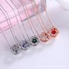 Beating Heart Necklace Women'S Light Luxury High-End Sense Smart Pendant Chain For Girlfriend'S Valentine'S Day Birthday Gift