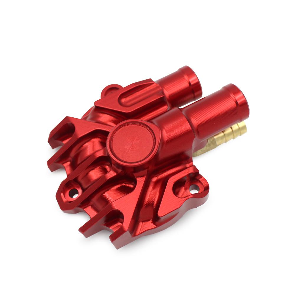 FOR Vespa GTS GTV Motorcycle Accessories CNC Engine Radiator Cooling Water Pump Guard Protection Cove