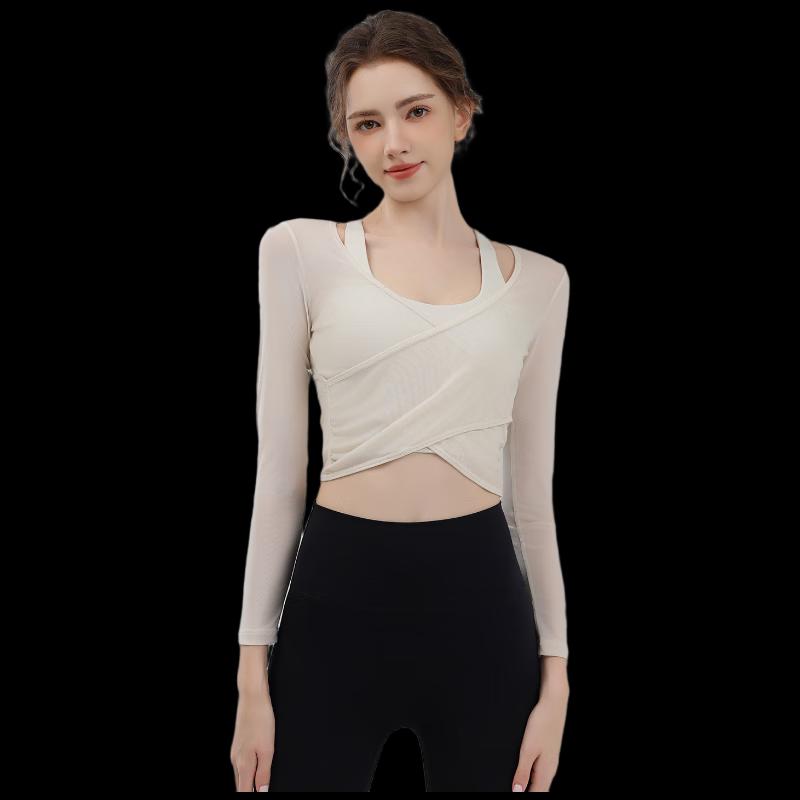 OEING Women's Padded Sports Fitness Top