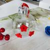 Three Hole Hummingbird Feeder Visible Birds Water Dispenser  Outdoor Garden