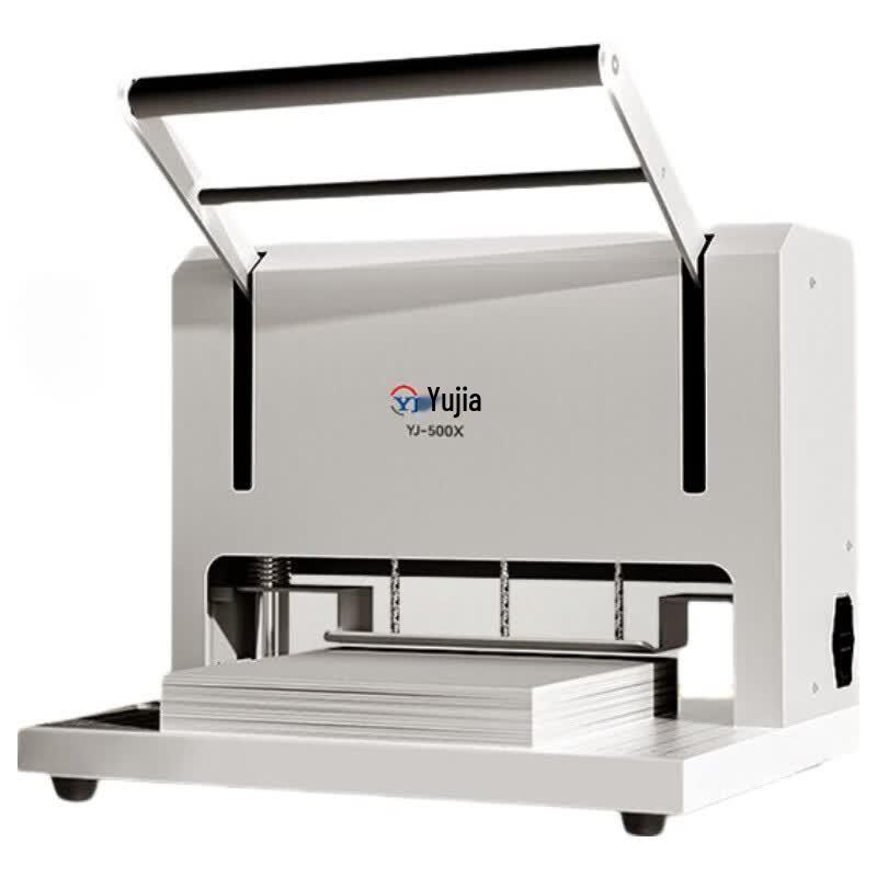 Yujia YJ-500X 3-Hole Electric Punching and Binding Machine CN plug (adapter included)