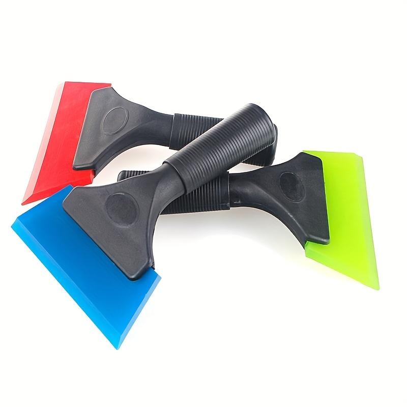 2pcs Winter New Car Snow Shovel Multi-function Mini De-icing Defrosting Shovel Silicone Anti-slip