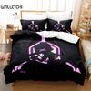 3D Printing Anime Murder Drones Bedding Set Cartoon Duvet Cover Adult Kid Bedroom Home Textiles