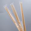 100 Pairs Individually Wrapped Carbonized Bamboo Chopsticks