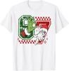 6 7 Six Seven Hand Gen Z Alpha Meme Slang Xmas Christmas T-Shirt