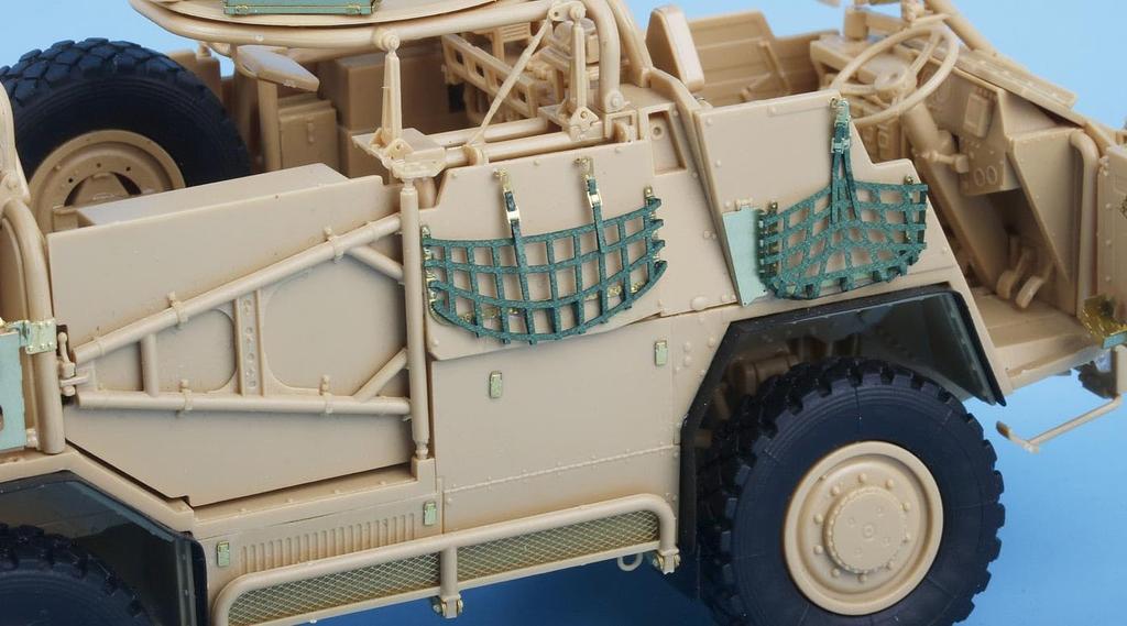 Tetra Model ME Series British Jackal 1 High Mobility Armored Vehicle Plastic Model Parts ME3569 1/35 (for HB)