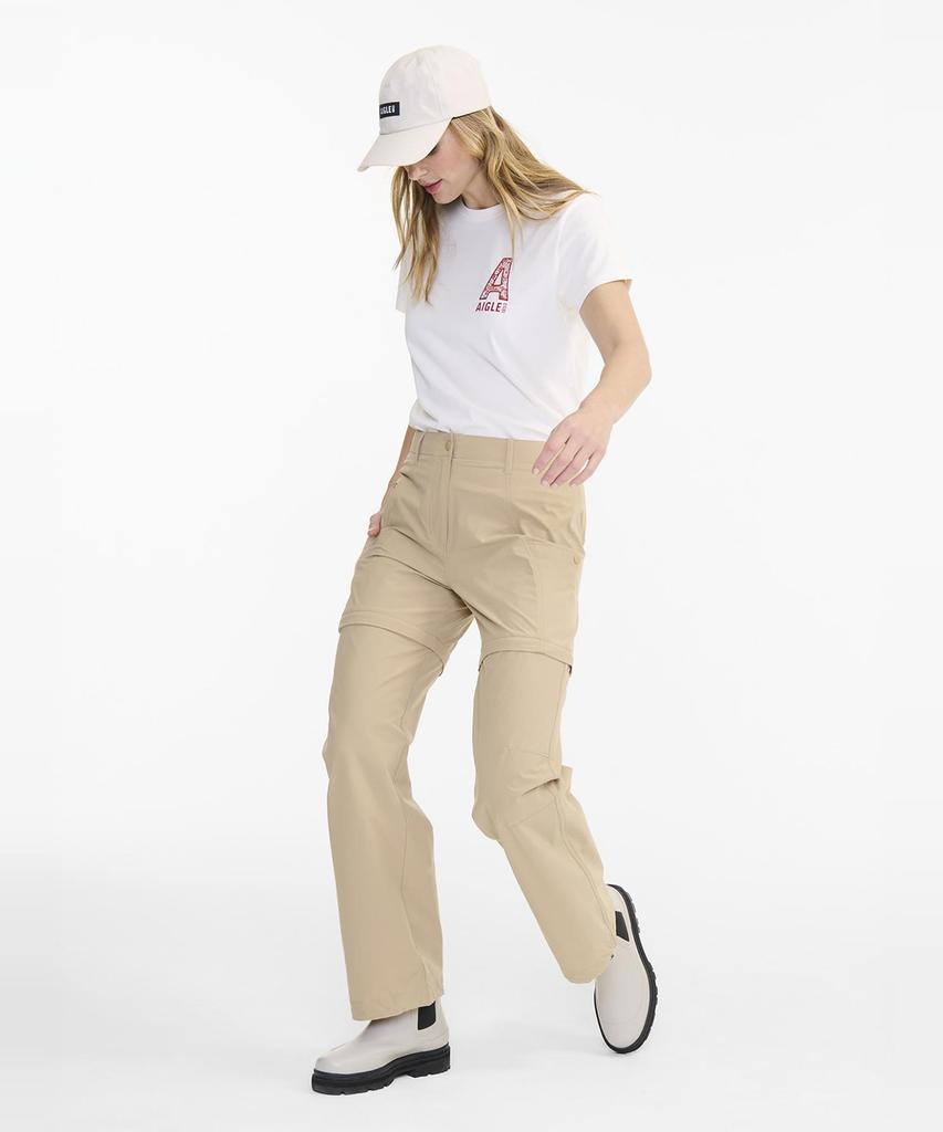 Aigle Women'S Functional Modular Hiking Pants Ais25Wbot006Osi
