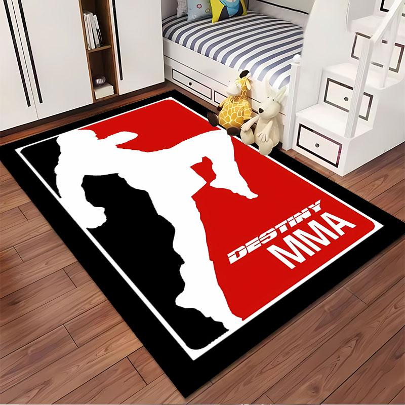 Destiny MMA Fighter Carpet suitable as a non-slip mat for the living room or bedroom sofa