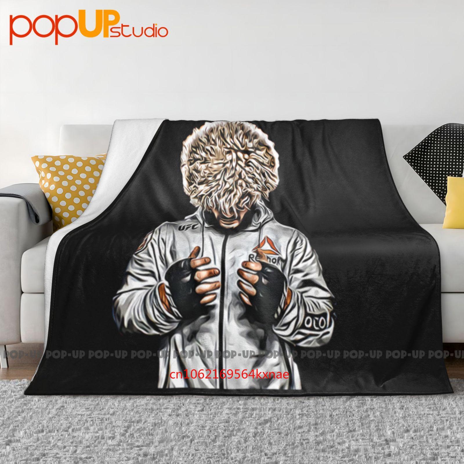 Хабиб Нурмагомедов Орел Ультра-мягкое одеяло Стеганое одеяло Зимний чехол на диван Постельное белье 30x40in