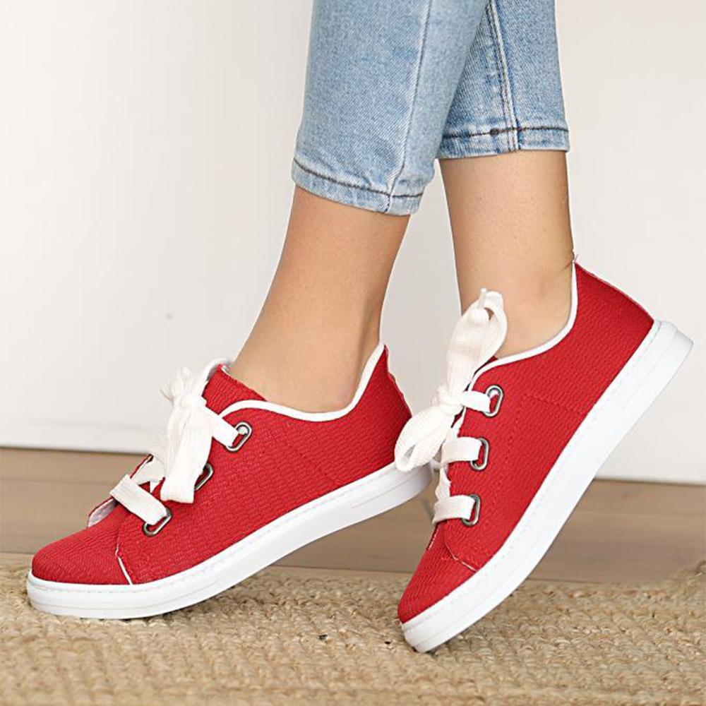 

Удобная подошва на толстой шнуровке Модные женские повседневные кроссовки