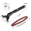 Grinder Mini Sander Multifunctional Cordless Polishing Machine, Home Angle Grinder Modification Belt Sander Accessories, Tools
