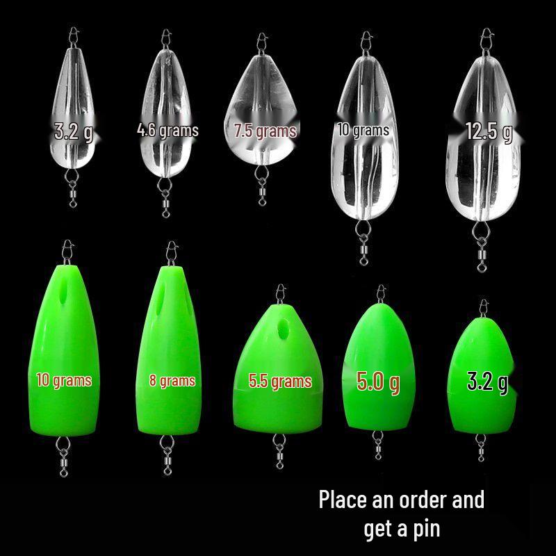 

Дальнобойная медленно тонущая/плавающая рыболовная приманка с предохранительной булавкой Floating 3.2g (20 pcs + Safety Pins)