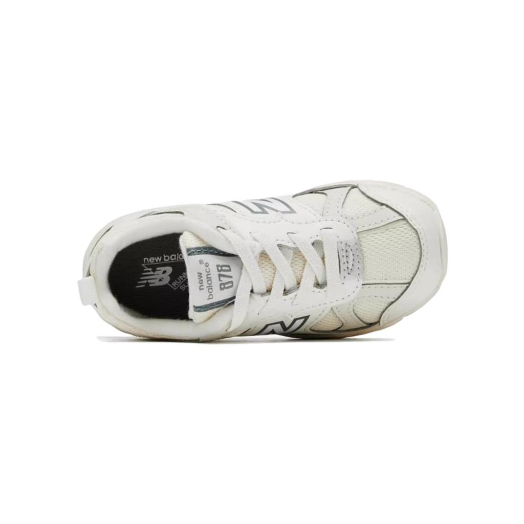 New Balance NB 878 Waterproof Low Top Toddler Shoes Ecru Infant And Toddler