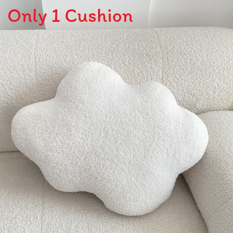 Cuscino Moderno Scandinavo in Lana di Pecora con Imbottitura in Cotone PP per Decorazione Divano Soggiorno