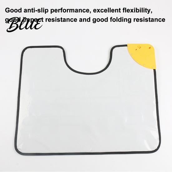 Toilet Piano Mat with Anti-Slip Backing Waterproof Auto-Off Electronic Keyboard Mat Toe Tapping Floor Musical for Bathroom