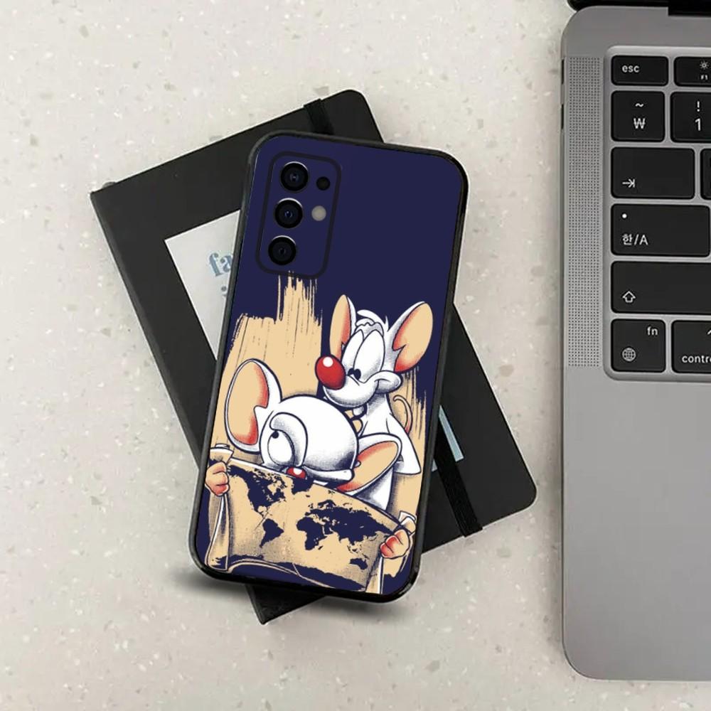 P-Pinky And The Brain Cartoon Phone Case For Samsung S24,S21,S22,S23,S30,Ultra,S20,Plus,Fe,Lite,Note,10,9,5G Black Soft Cover
