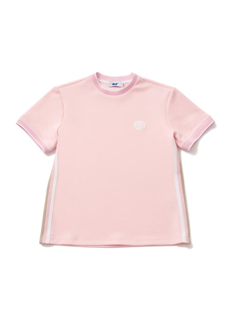 Blue Dot Line Point T-Shirt_Pk 85