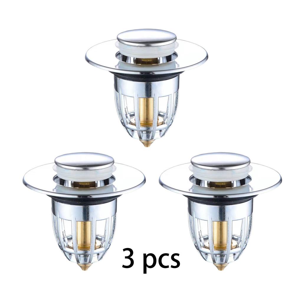 Universal Bathroom Sink Stopper Filter Kitchen Accessories Anti Clogging Basin Pop-up Sink Shower Strainer Drain Hair Catcher
