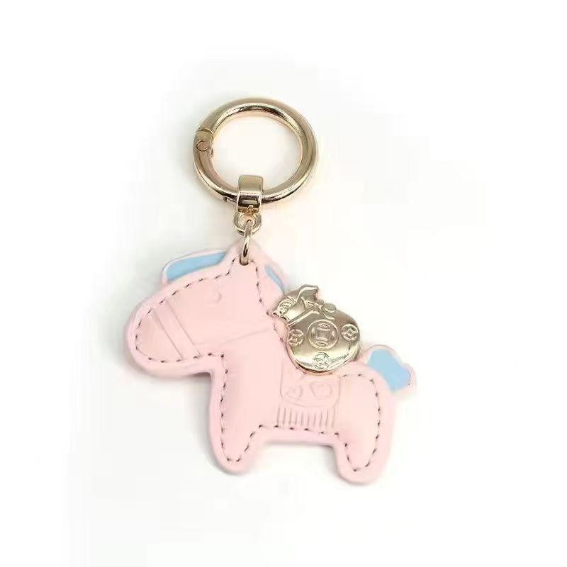 Have Money Soon Leather Keychain Pendant: Stylish and Unique Accessory for Men and Women, Ideal for Bags and Car Keys.