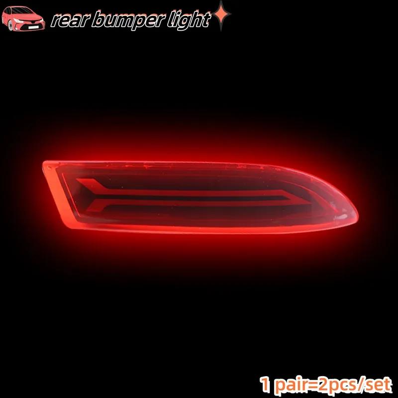 LED Car Rear Bumper Reflector Lights for Toyota Avanza 2024 Turn Signal LED Brake Reversing Steering Lights