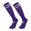 Knee High Soccer Socks for Men Women Stretchy Compression High Tube Socks Striped Athletic Socks for Football Baseball Softball